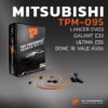 สายหัวเทียน MITSUBISHI LANCER EVO 3 / GALANT E33 / ULTIMA E55 / DOHC 16V - เครื่อง 4G63 - รหัส TPM-095 - TOP PERFORMANCE