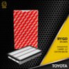 กรองอากาศ TOYOTA CAMRY SXV10 SXV20 SXV21 92-01 - รหัส RA230N - AIR FILTER BY RYGO