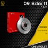 brembo จานเบรค หน้า CHEVROLET CRUZE 1.6 1.8 / UV ตรงรุ่น 09.B355.11 - จาน ดีส ดรัม เบรค เบรก เบรมโบ้ แท้ 100% เชฟโรเลต ครูซ